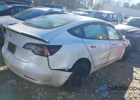 2022 Tesla Model 3 Rear-Wheel Drive из США, поврежденный, VIN 5YJ3E1EA5NF154878